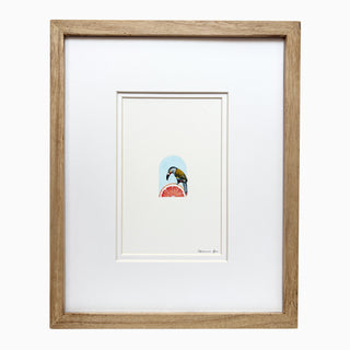 'Sapphira' Original Watercolor Painting
