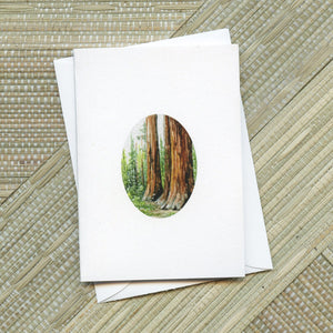 "Sequoia Giants" Greeting Card