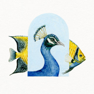 'Seraphelle' Original Watercolor Painting