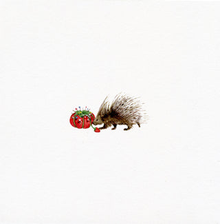 'Sew On Point' Original Watercolor Painting