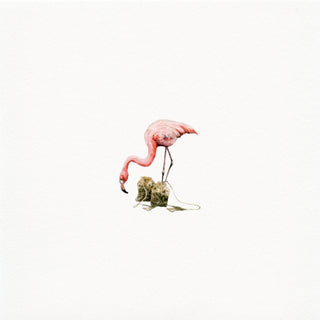 'She Has The Tea' Original Watercolor Painting