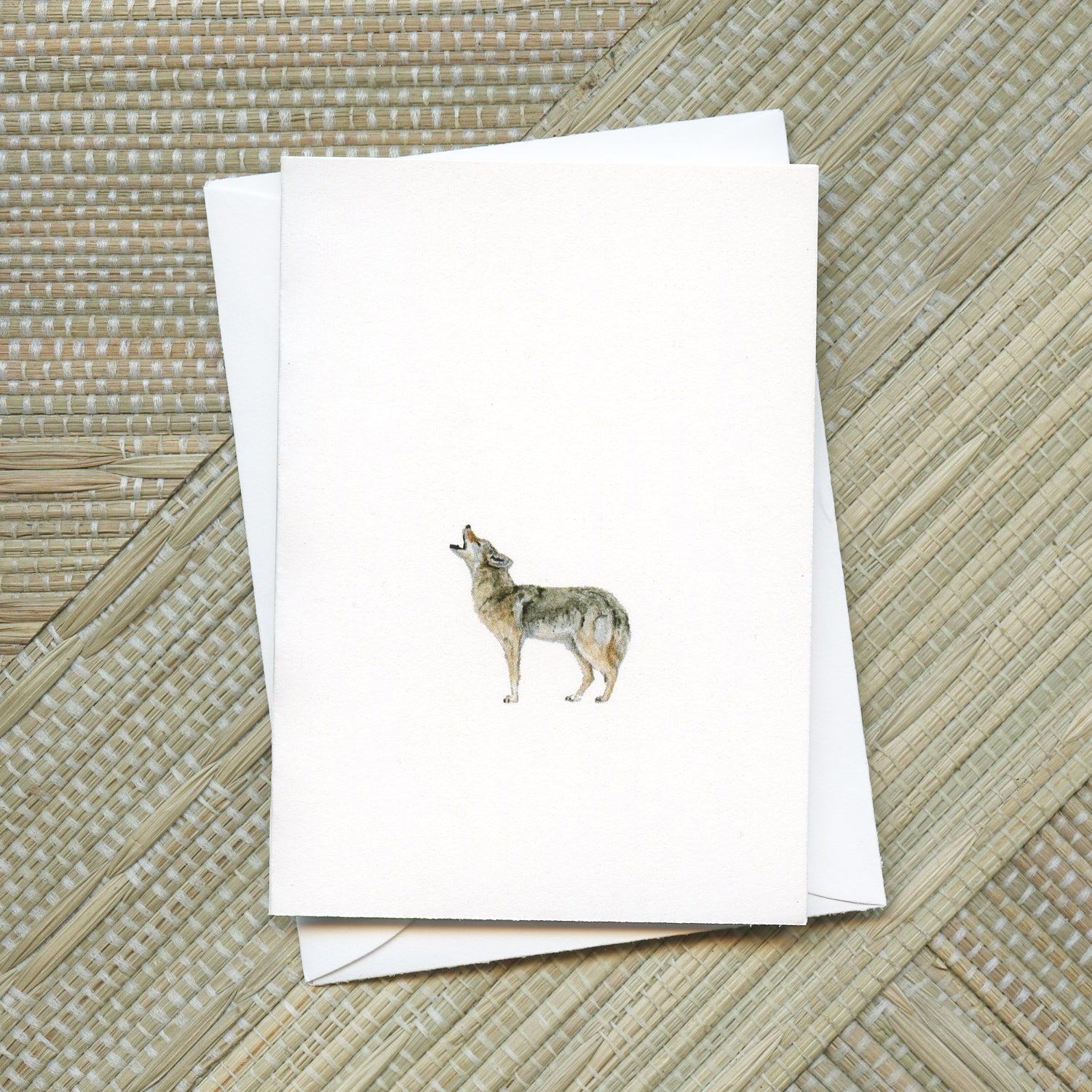 "Sing To The Moon" Greeting Card