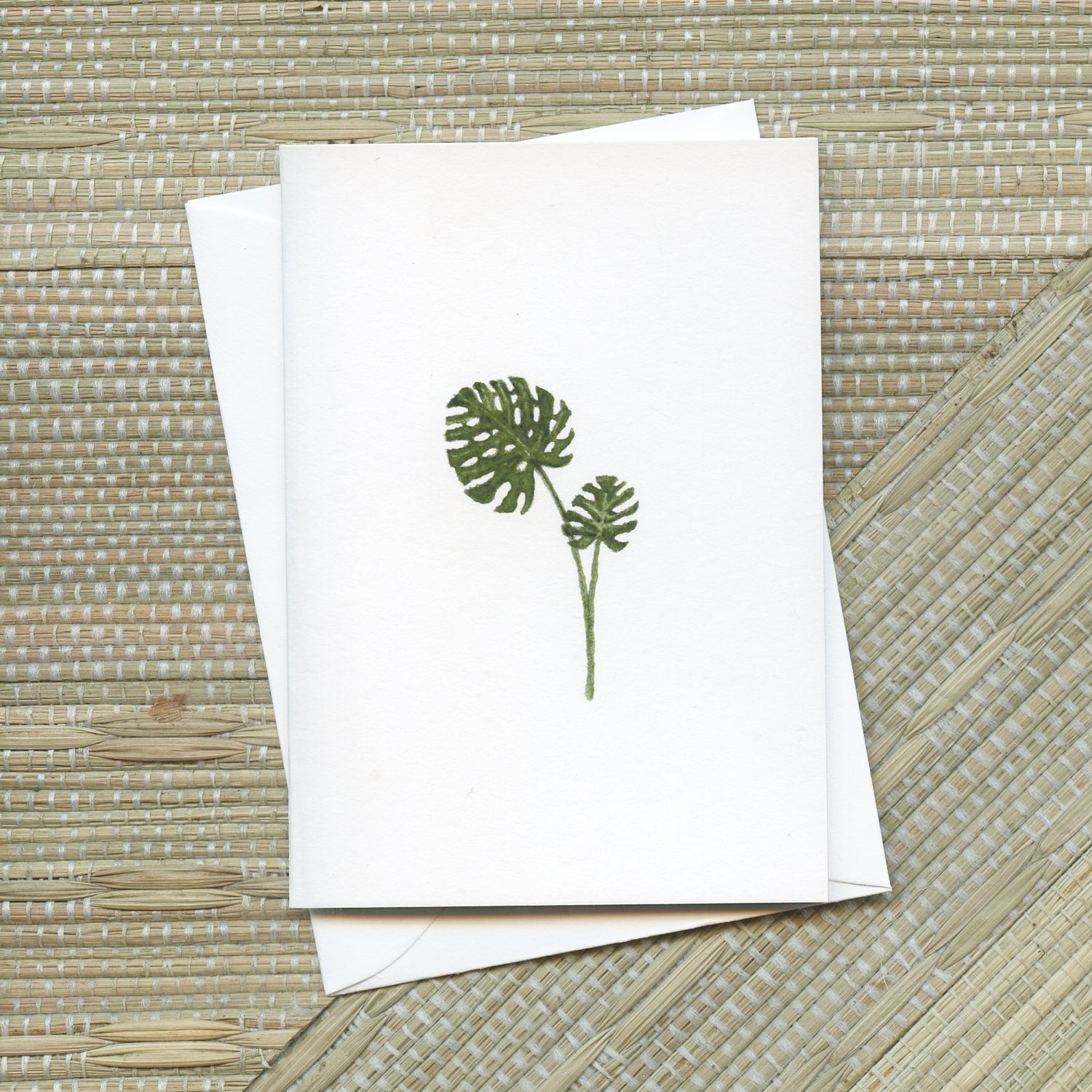 "Split Leaf" Greeting Card