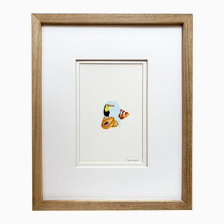 'Tangeris' Original Watercolor Painting