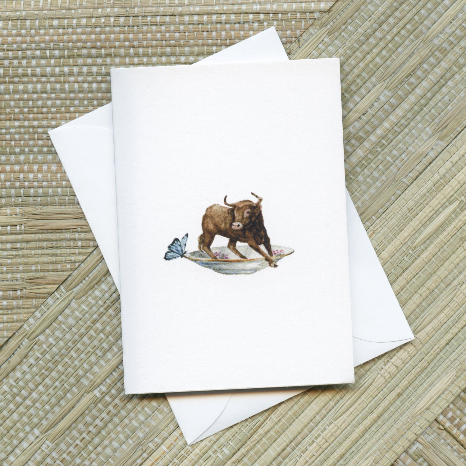 "Taurus" Greeting Card