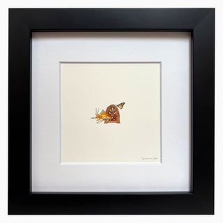 'You Enjoy Myself' Original Watercolor Painting