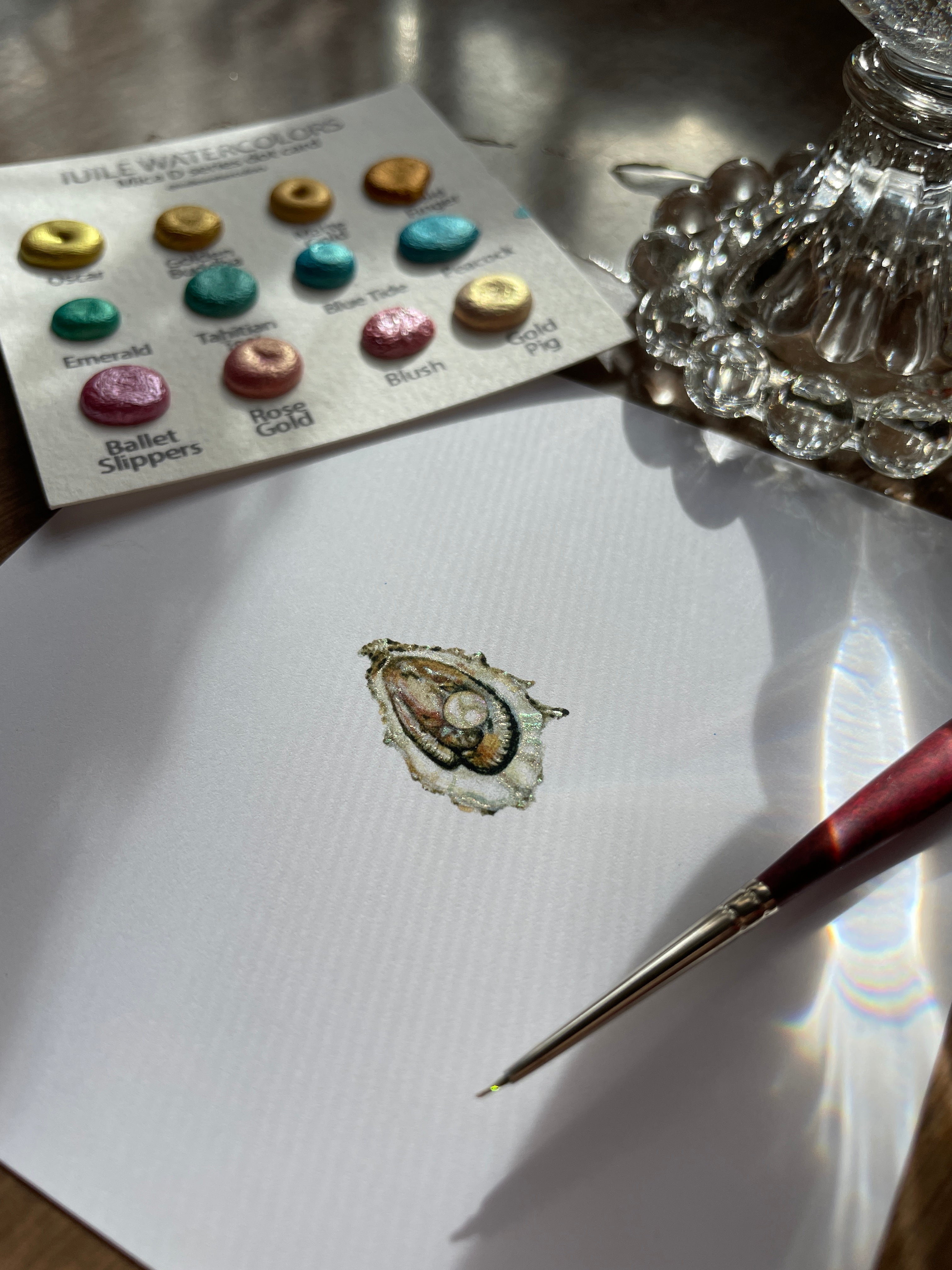"Jessica's Pearl" Oyster Reproduction
