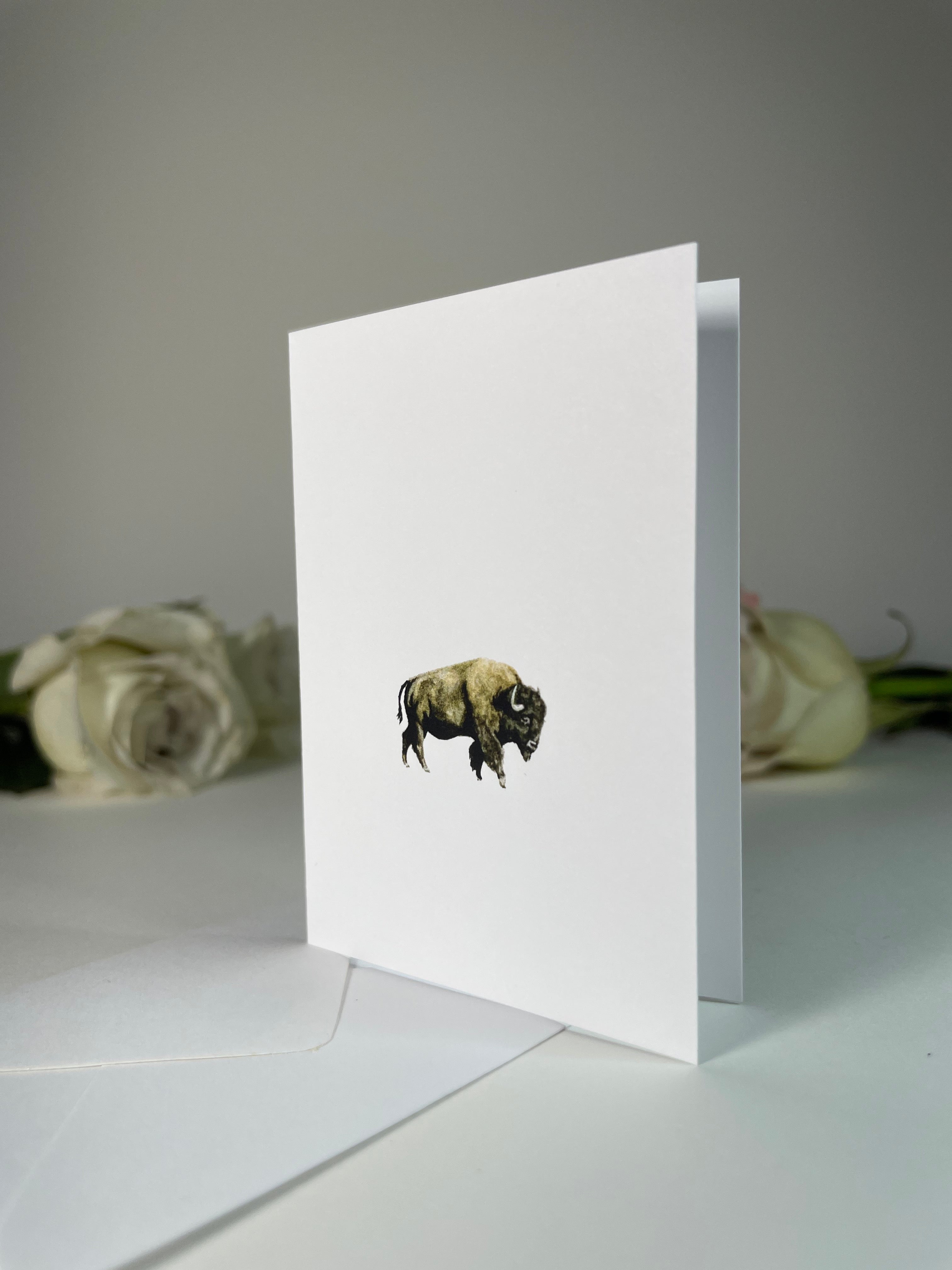 "Buff" Greeting Card