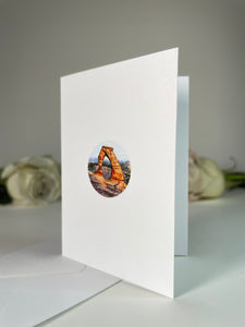 "Delicate Arch" Greeting Card