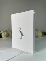 Load image into Gallery viewer, &quot;Great Blue Heron&quot; Greeting Card
