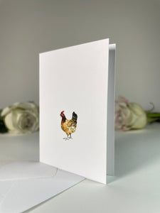 "Little Chicken Little" Greeting Card