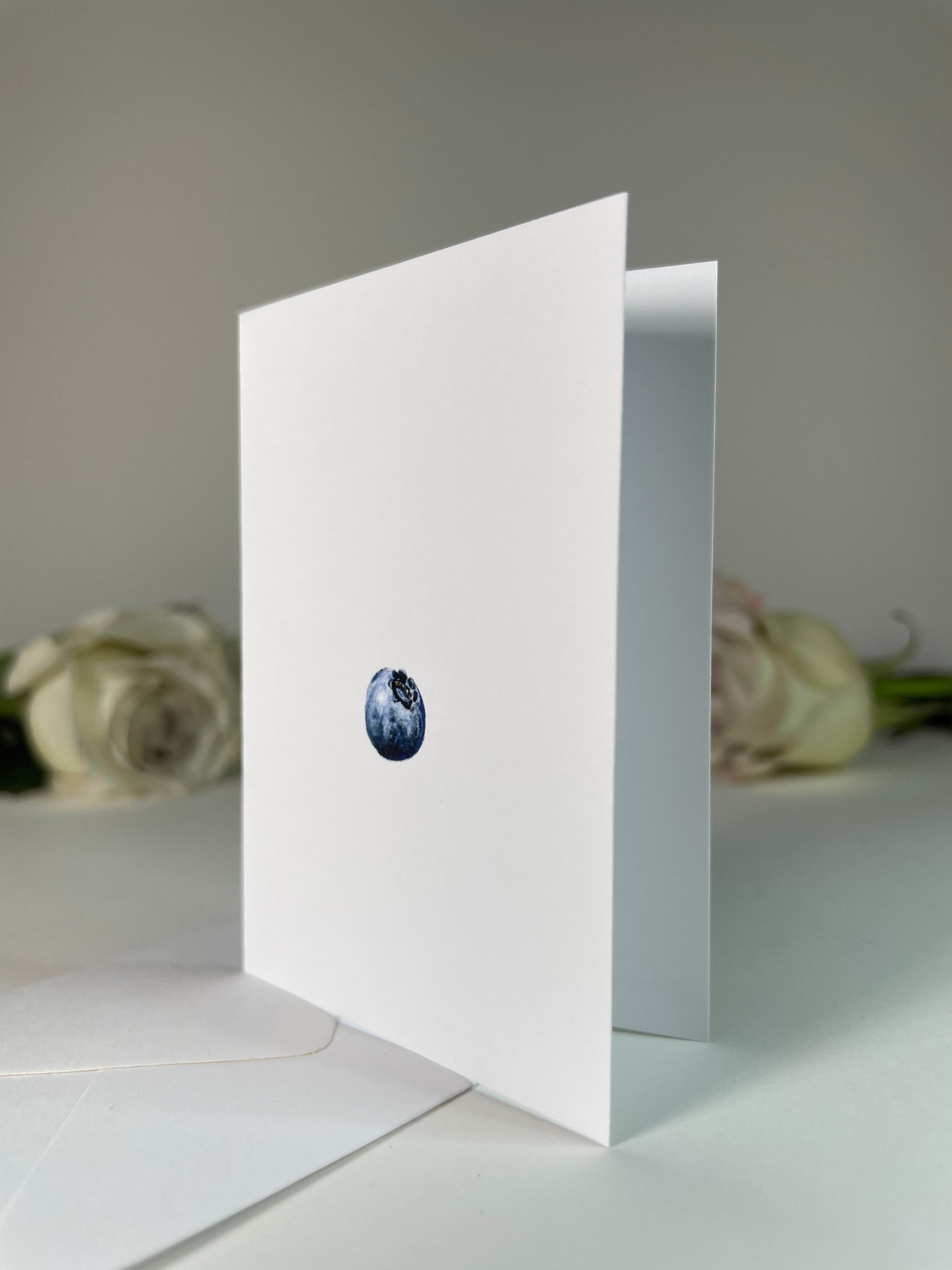 "Little Blue" Greeting Card