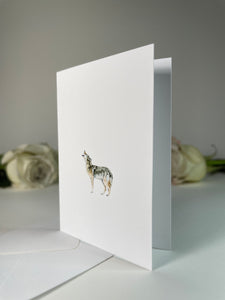 "Sing To The Moon" Greeting Card