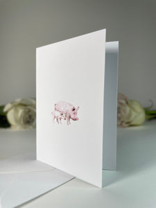"Poppy And Petunia" Greeting Card