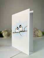 Load image into Gallery viewer, &quot;Chickadee Love&quot; Greeting Card

