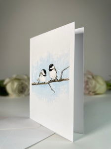 "Chickadee Love" Greeting Card