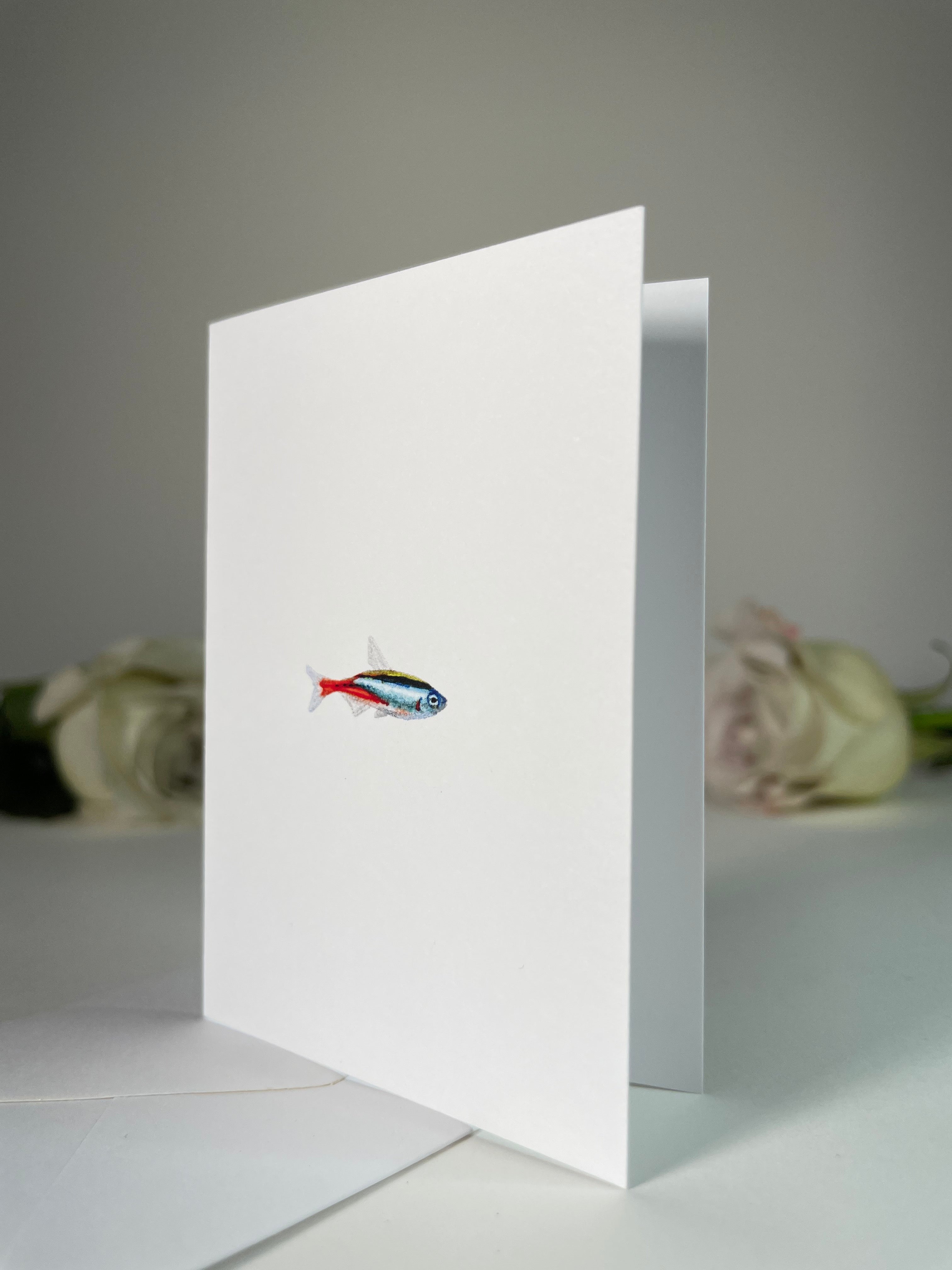 "Neon" Greeting Card