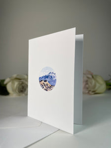 "Mountain Dunes" Greeting Card