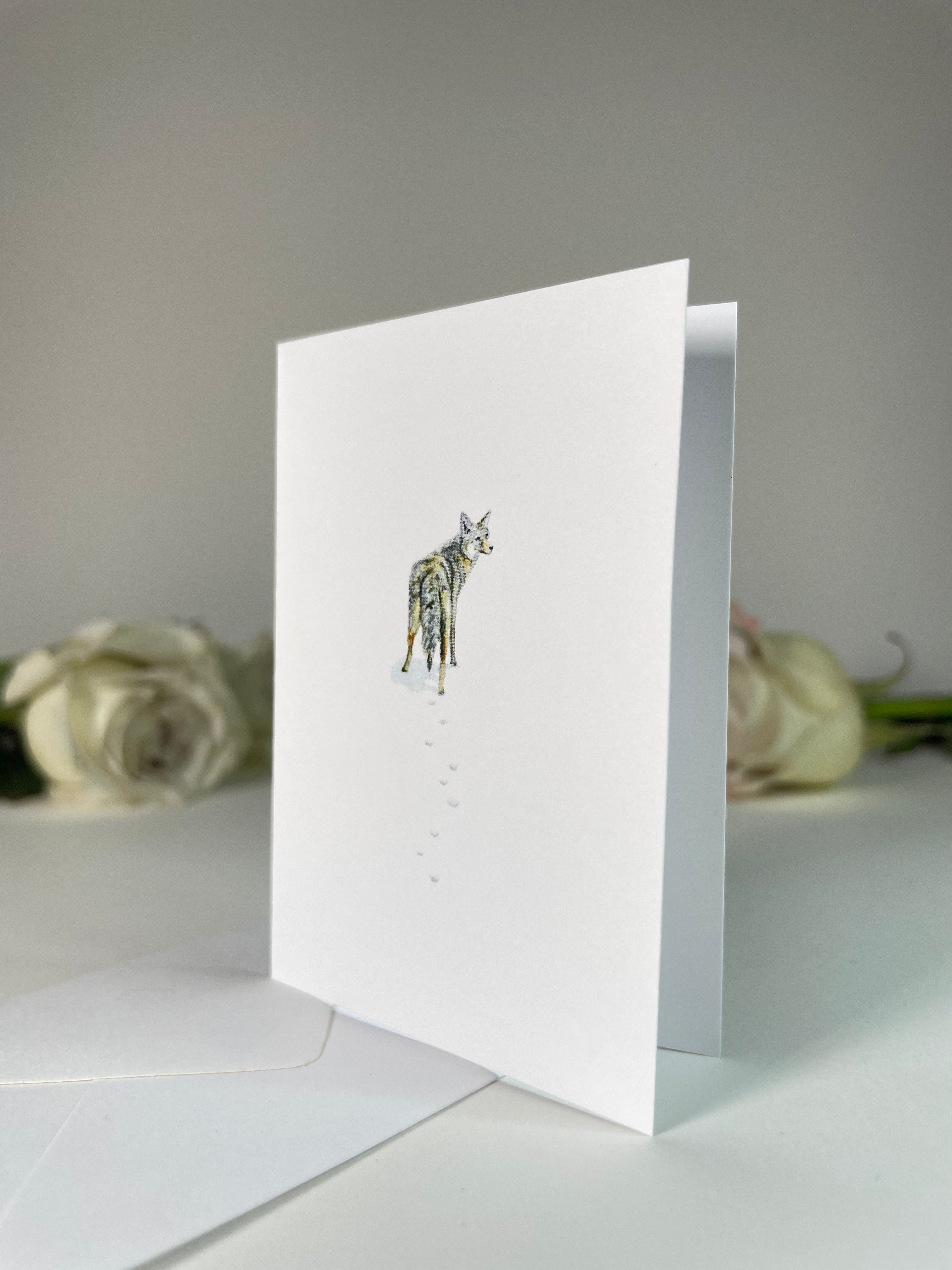 "Winter Walk" Greeting Card