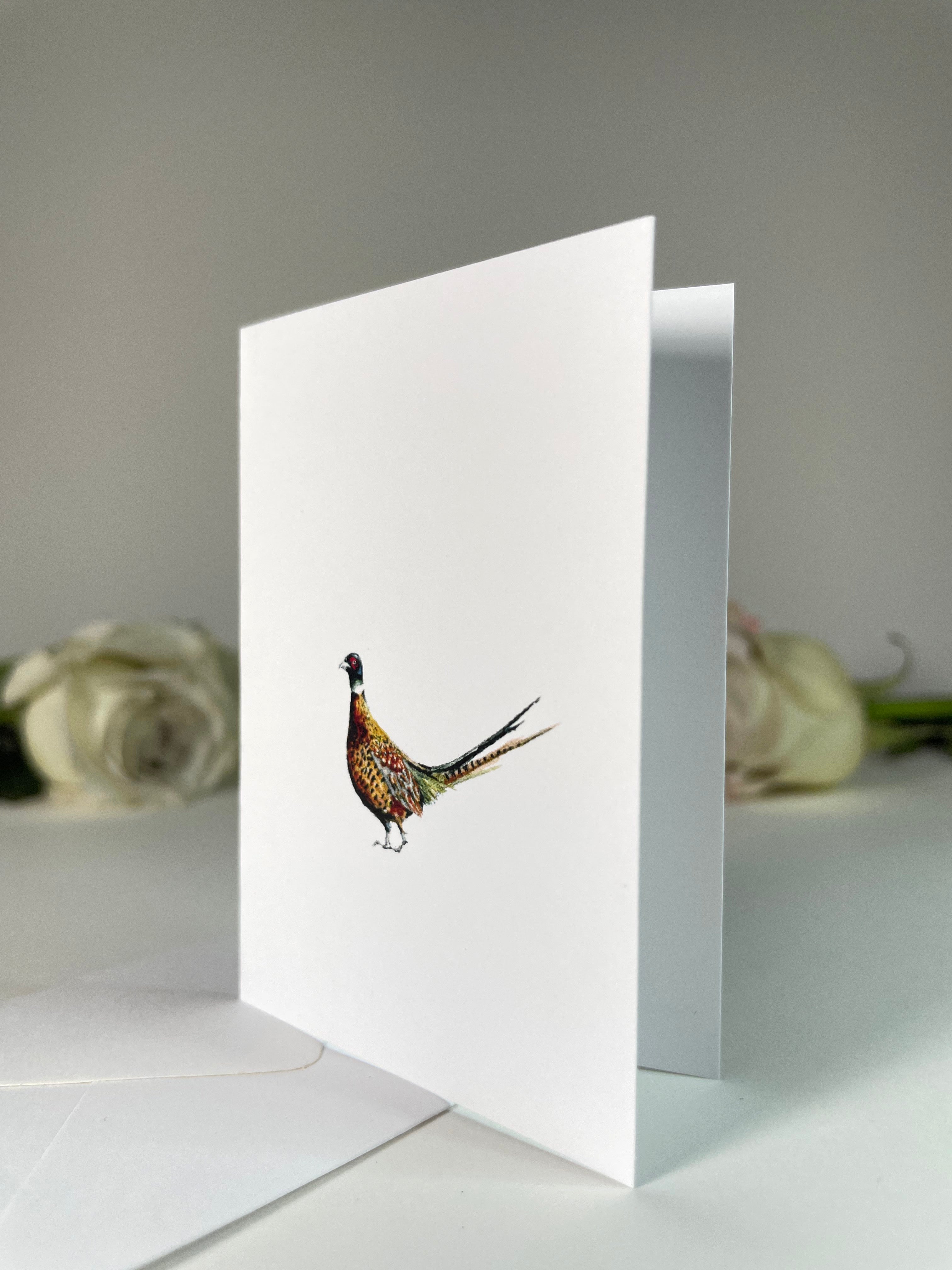 "Pleasant Pheasant" Greeting Card