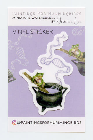 "The Emperor Wizard Of Papua New Guinea" Vinyl Sticker