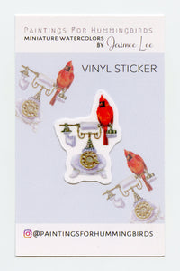 "Ghost Phone" Vinyl Sticker
