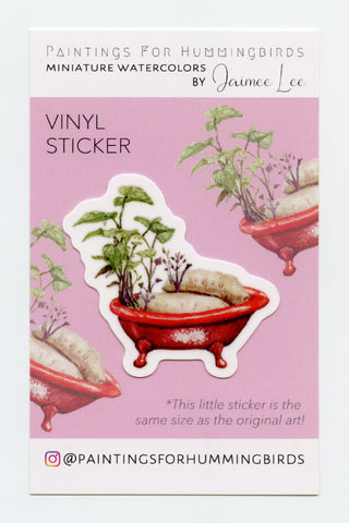 "Spud Bath" Vinyl Sticker