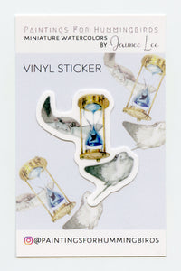 "Time Travelers" Vinyl Sticker